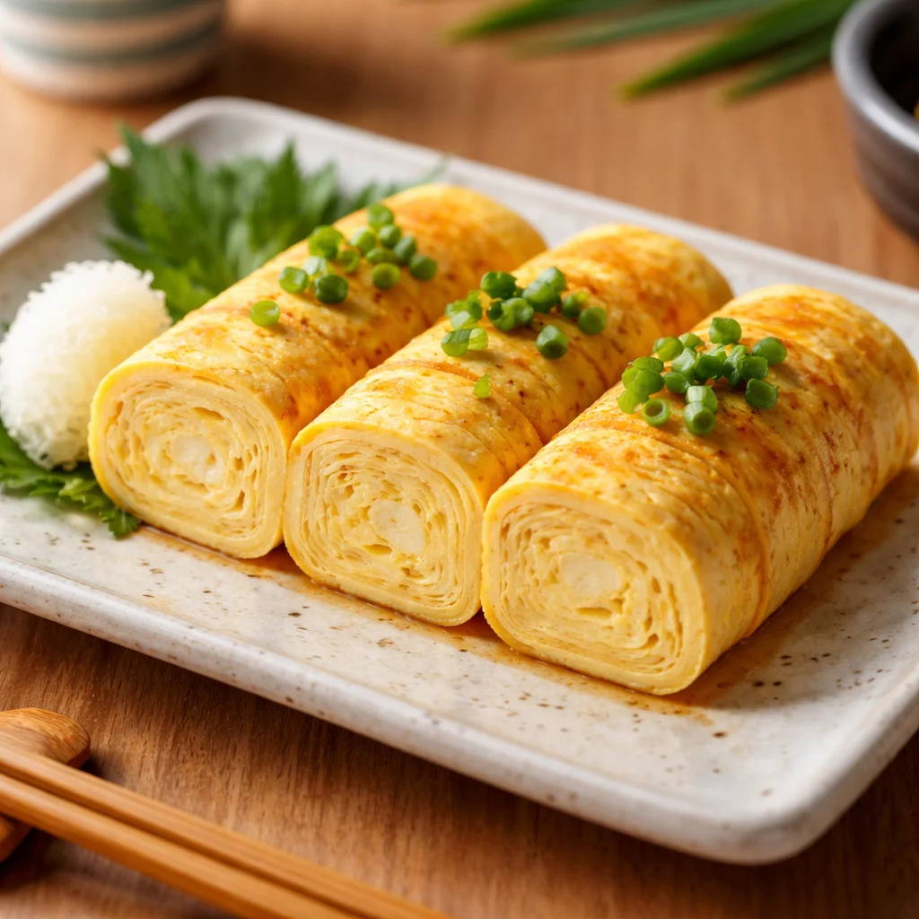 Tamagoyaki Rolled Egg Omelet