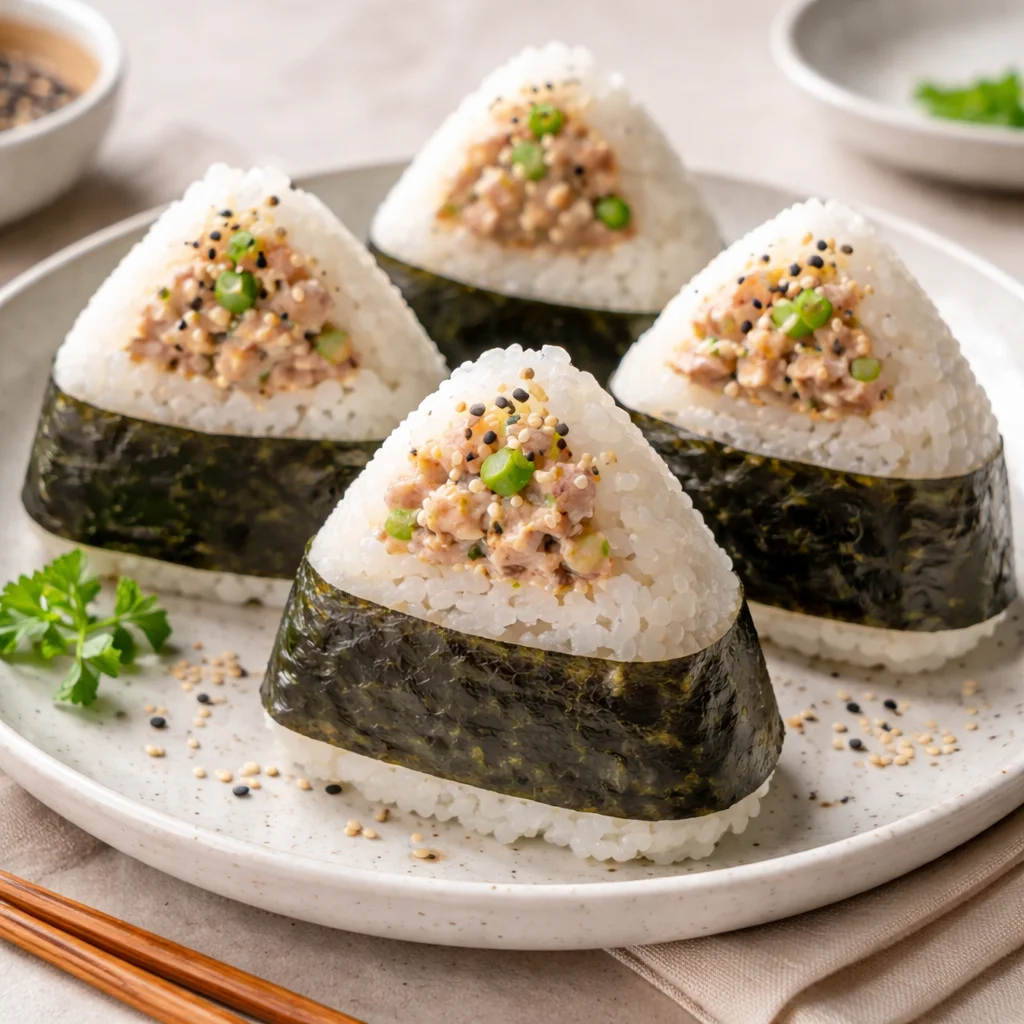Klassische Thunfisch-Onigiri