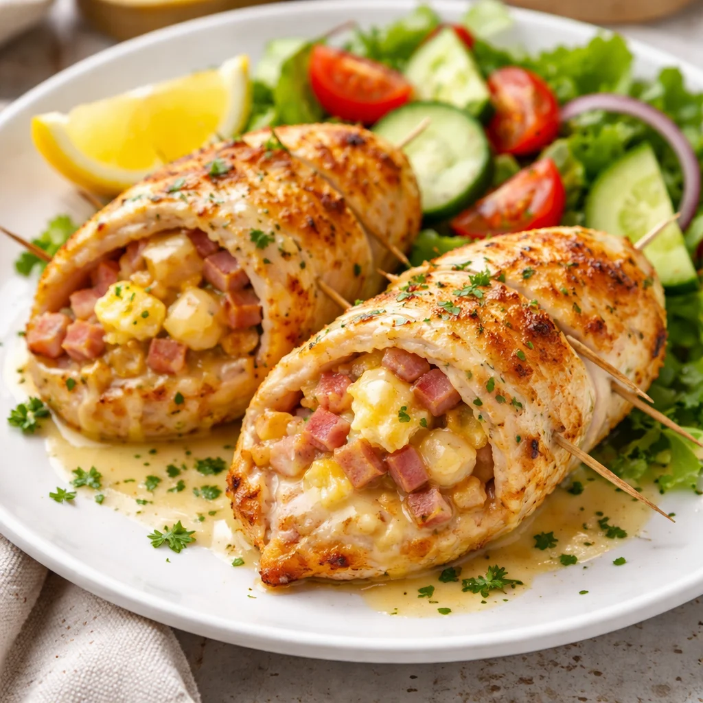 Baked Chicken Breast "Hawaii" (low carb)