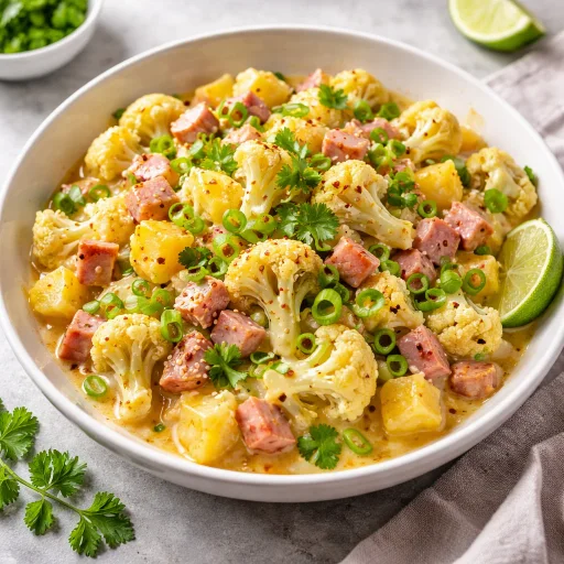 Coconut Hawaii Cauliflower Stir-Fry
