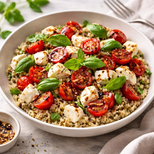 Insalata di Quinoa alla Caprese