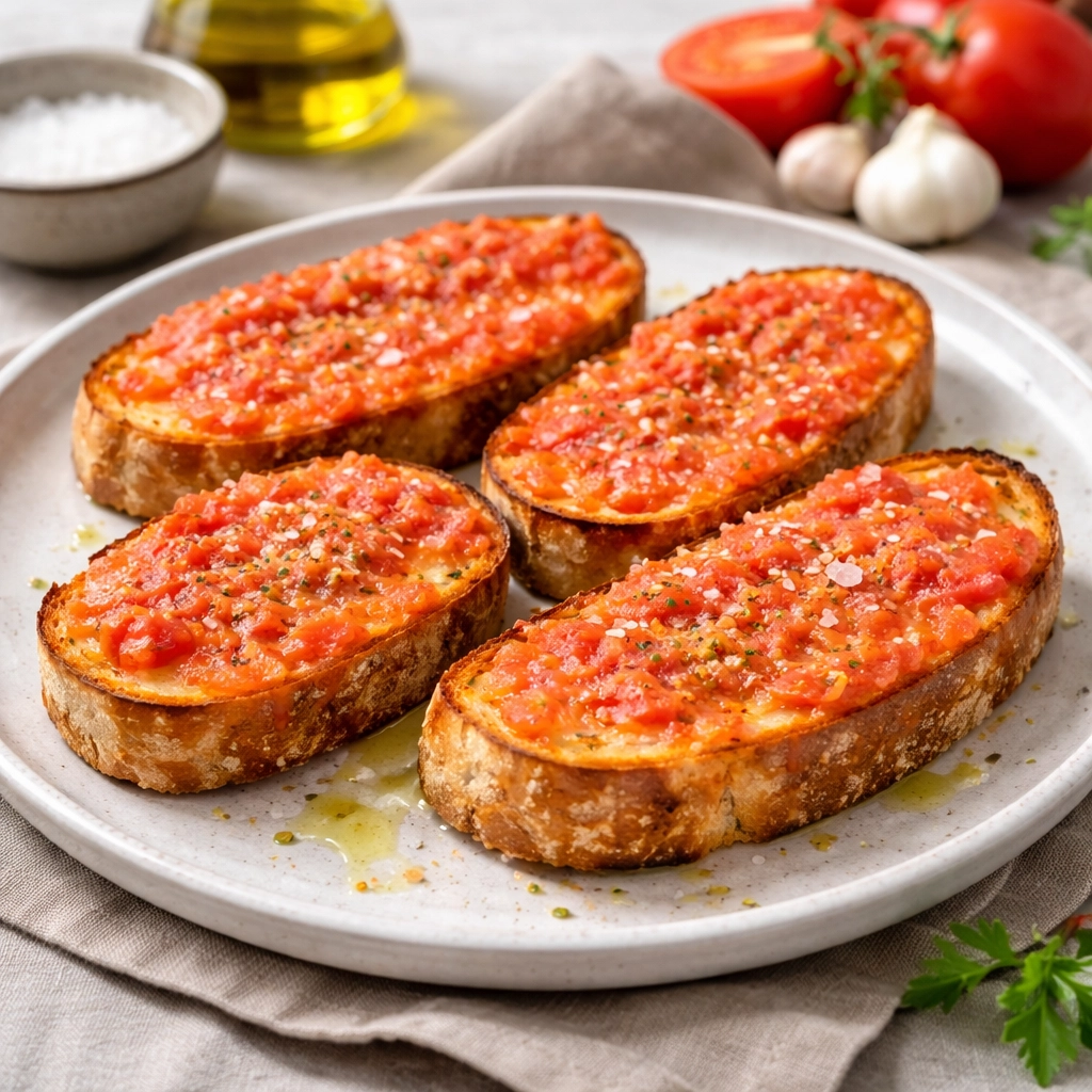 Pan con Tomate
