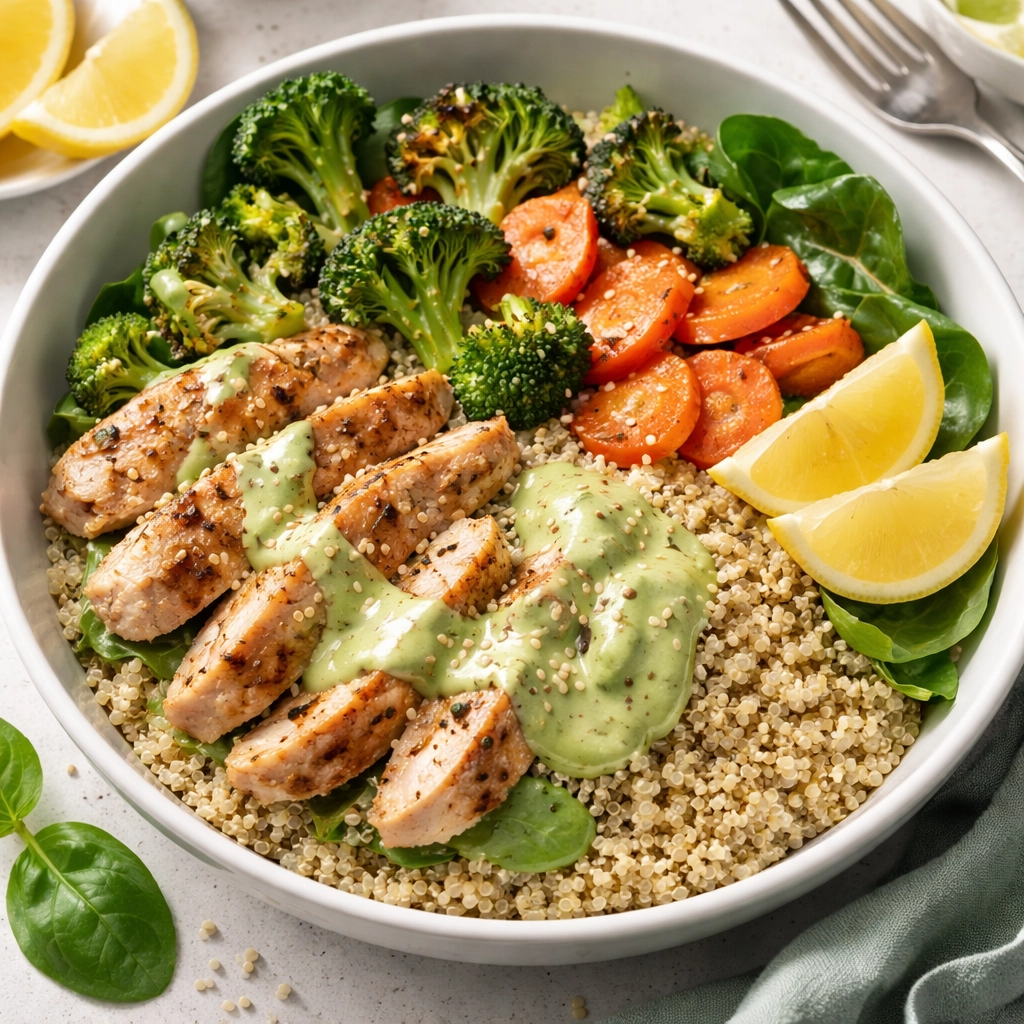 Turkey Quinoa Bowl