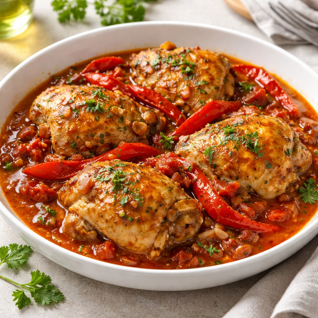 Pollo al Chilindrón