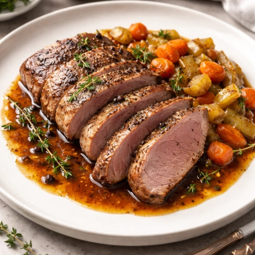 Wildschweinbraten