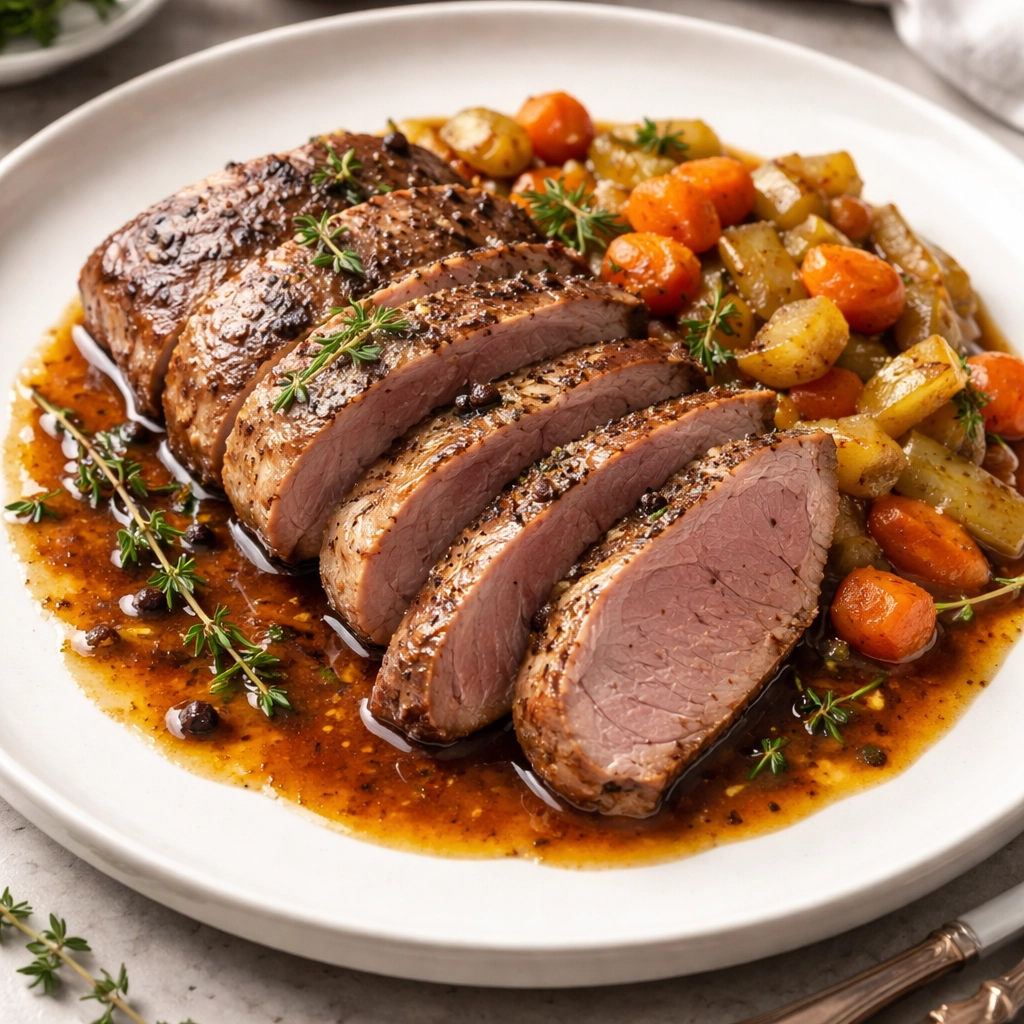 Wildschweinbraten