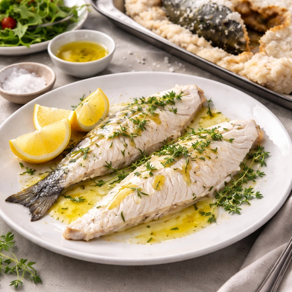 Branzino in Crosta di Sale