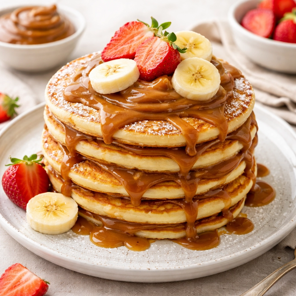 Panqueques con Dulce de Leche