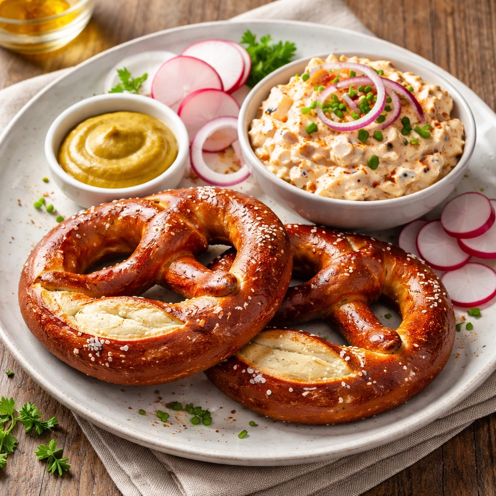 Brezn mit Obatzda