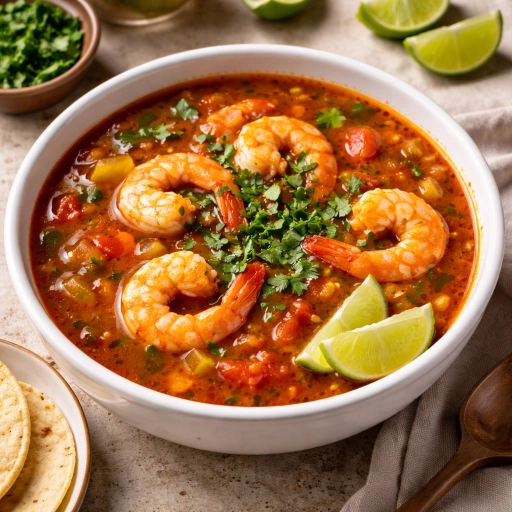Caldo de Camarón