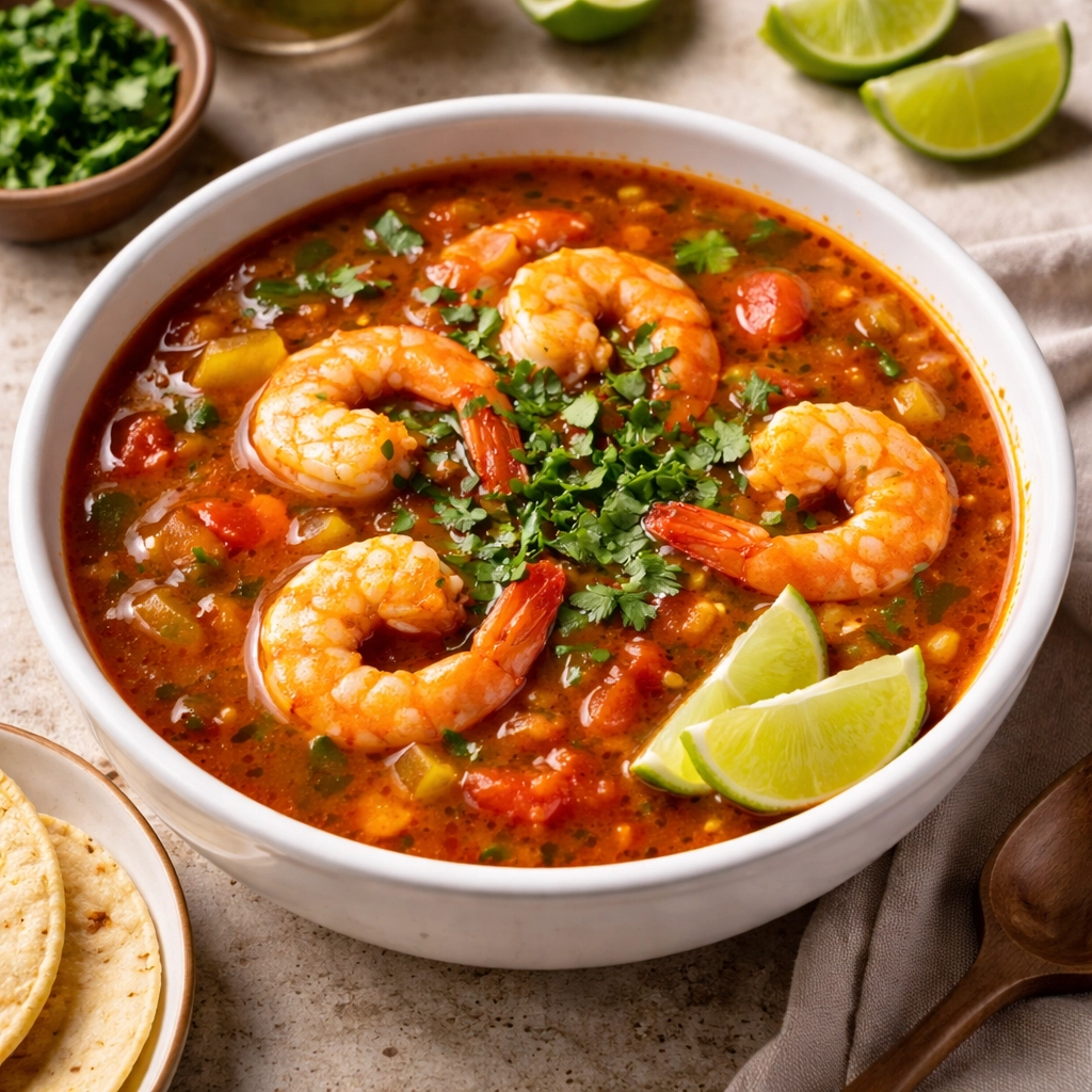 Caldo de Camarón