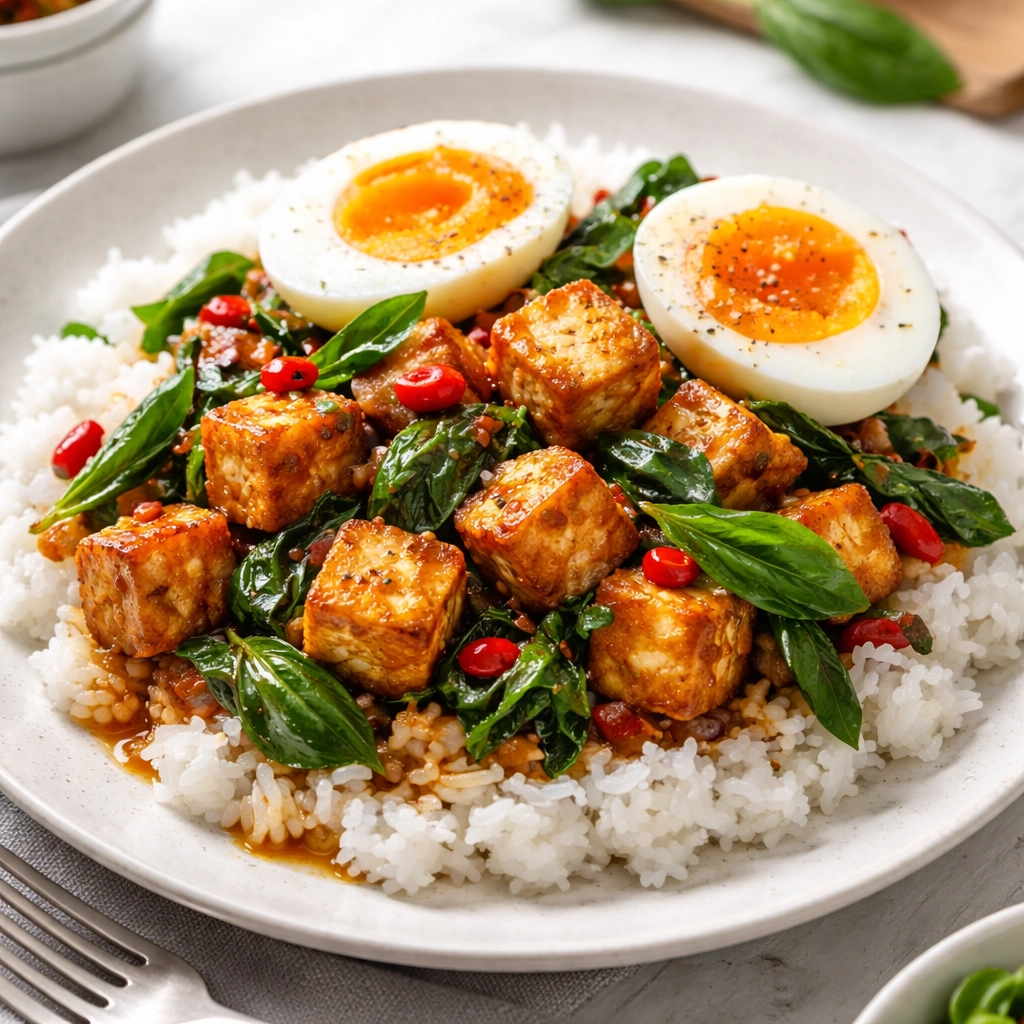 Pad Krapow Tofu