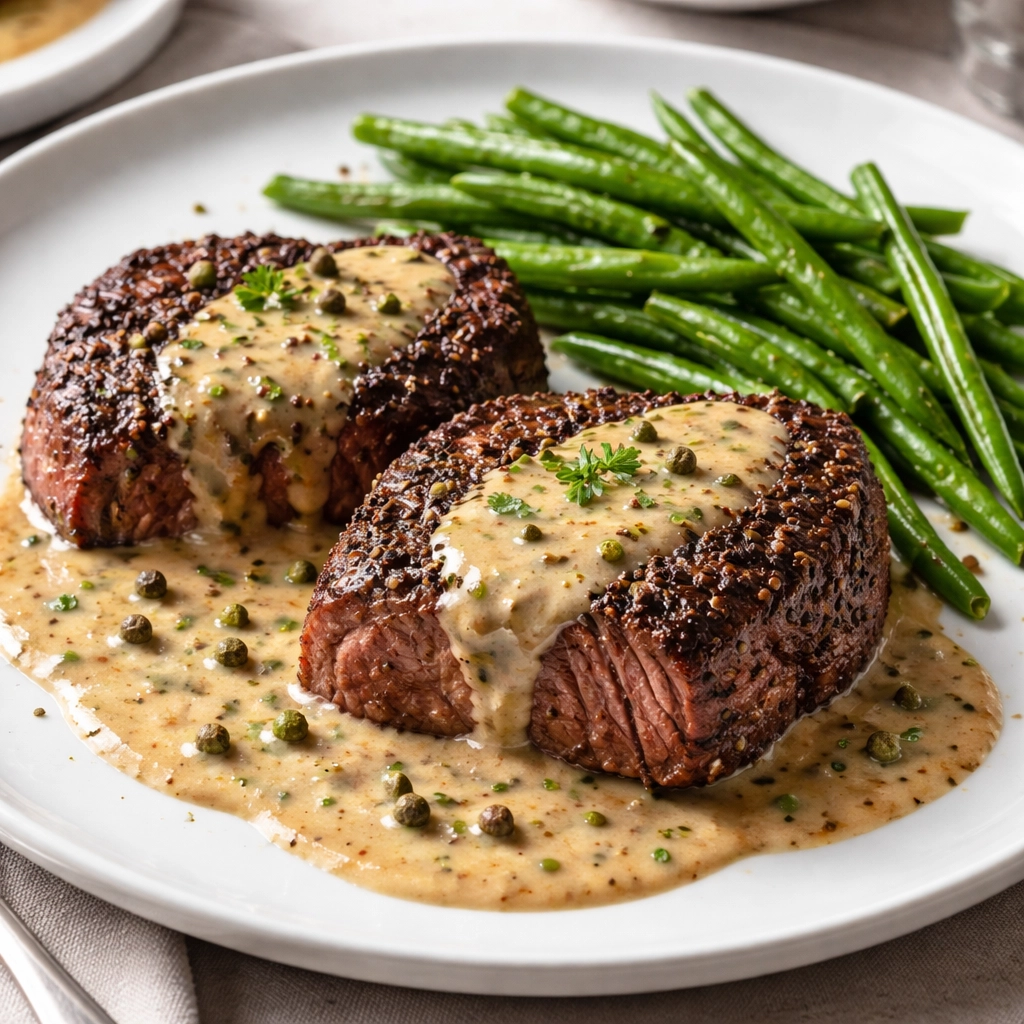 Steak au Poivre