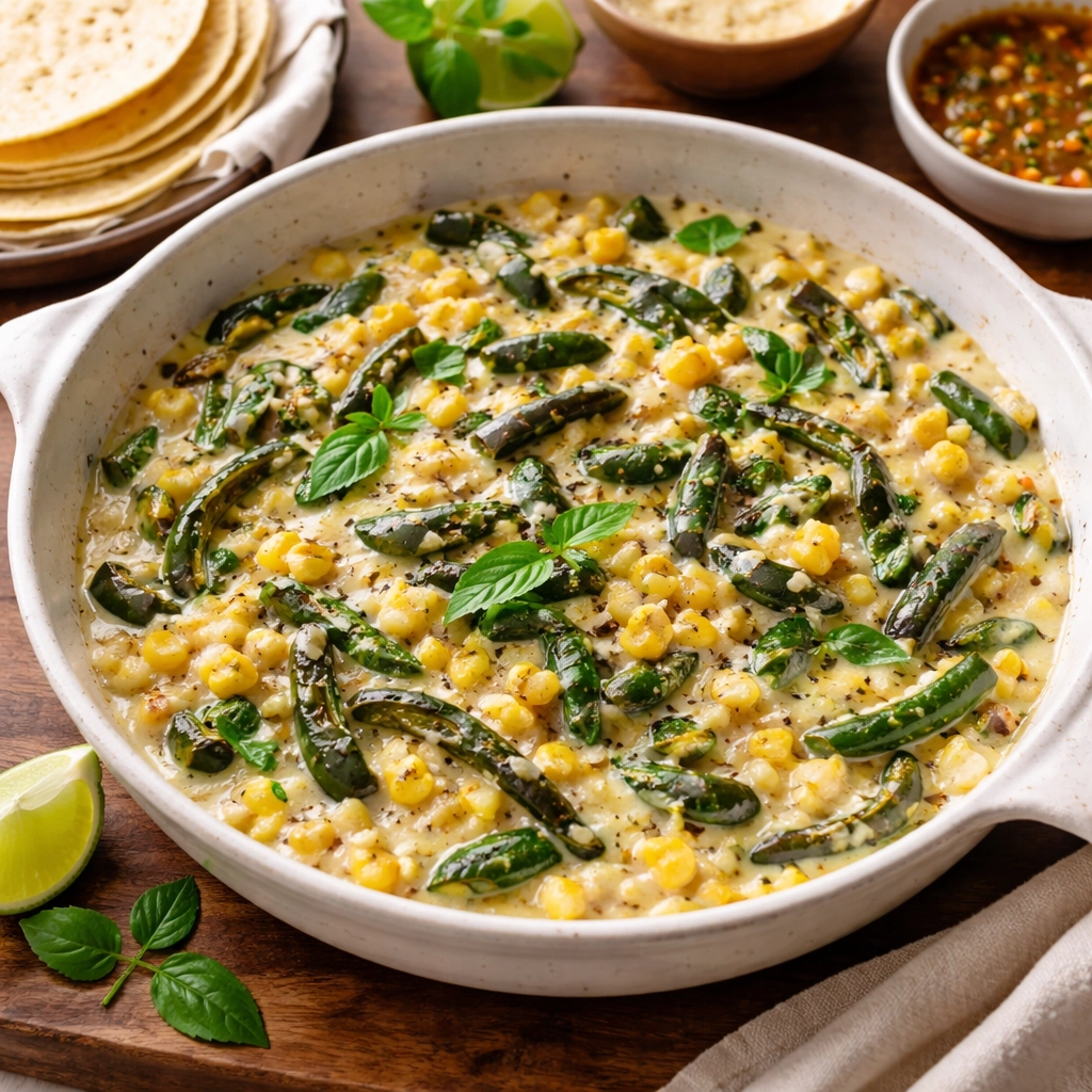 Rajas con Crema