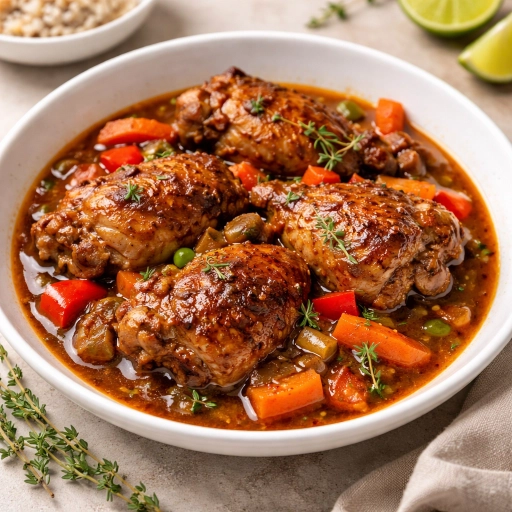 Brown Stew Chicken