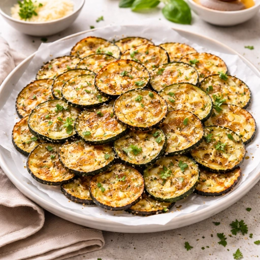 Chips di Zucchine al Parmigiano
