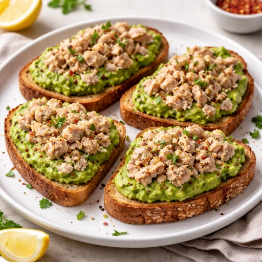 Tuna Avocado Toast