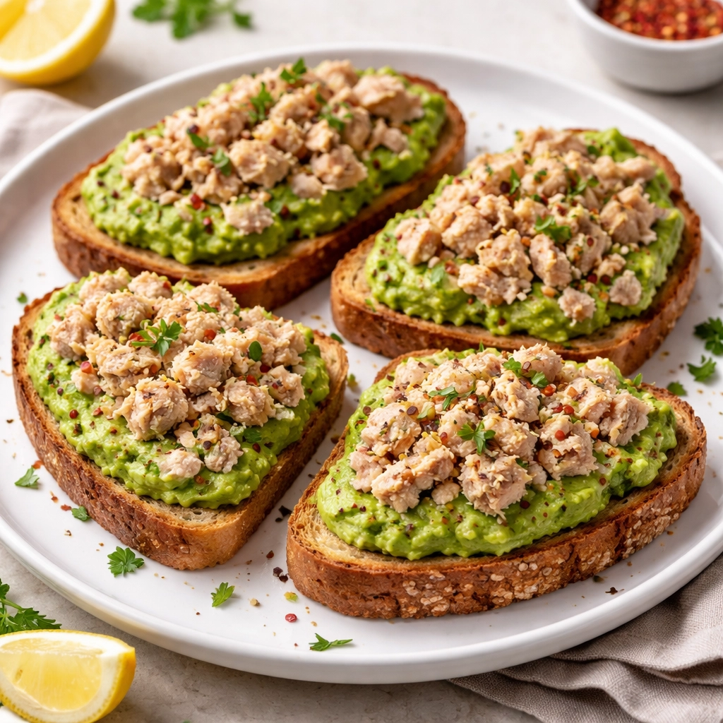 Tuna Avocado Toast