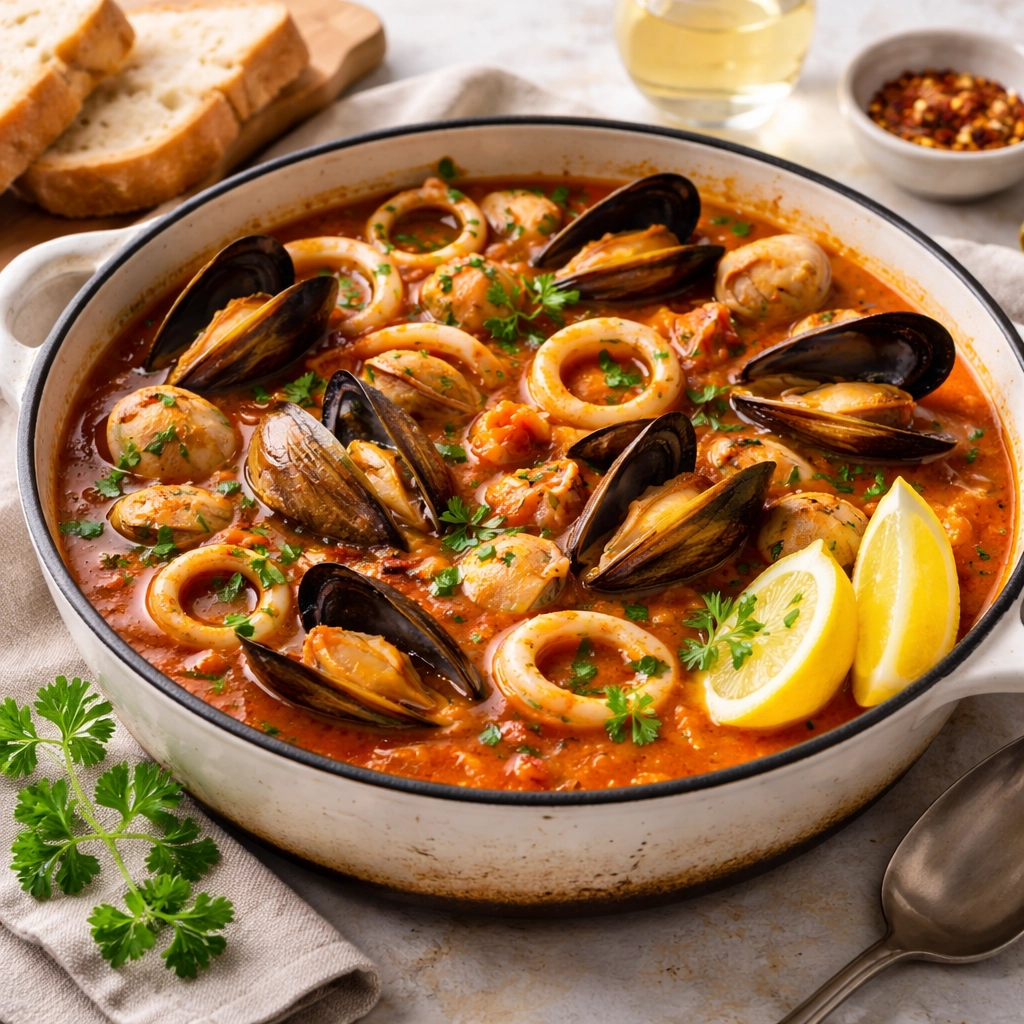 Cazuela de Mariscos