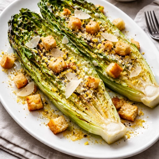 Grilled Caesar Salad