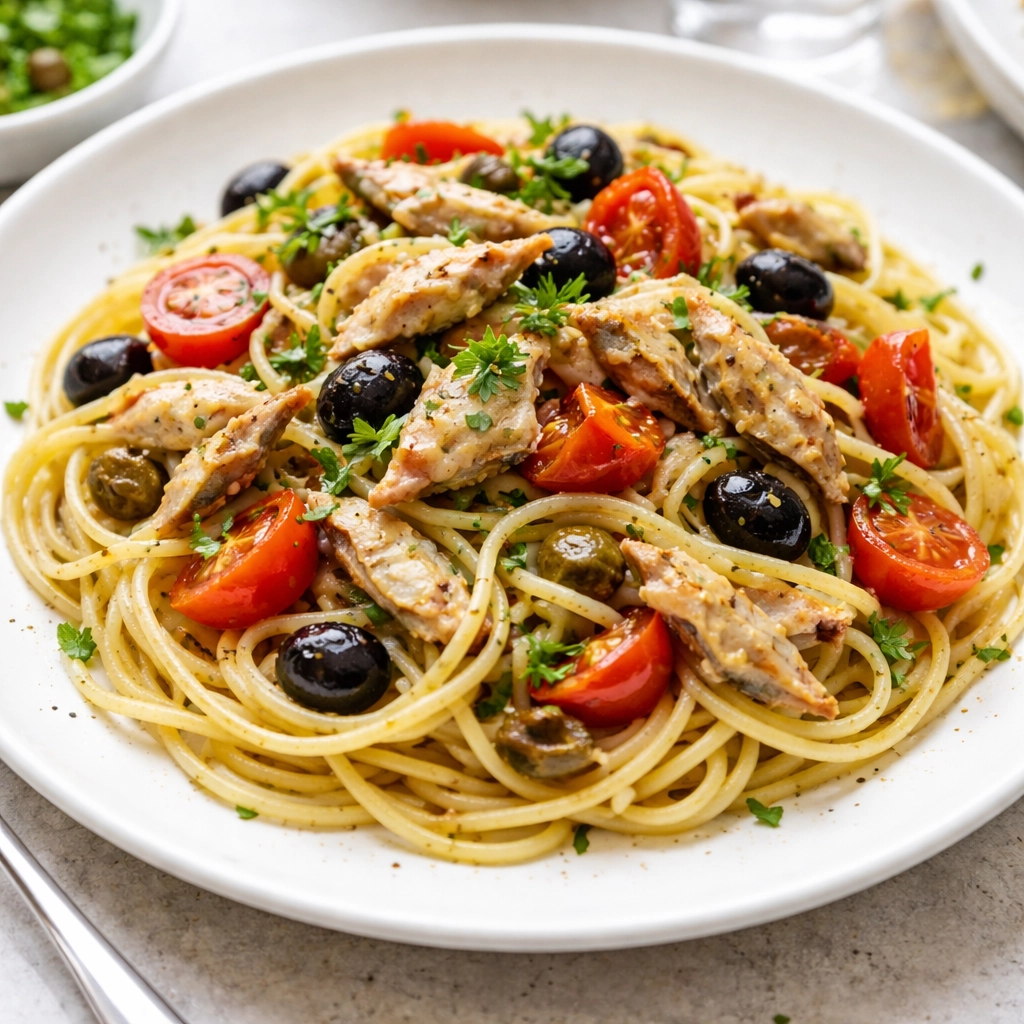 Pasta con Sgombro Affumicato