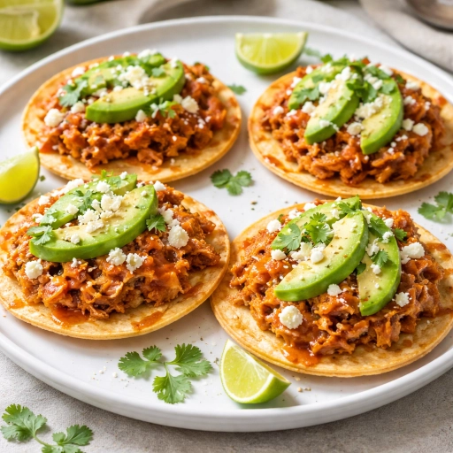 Tostadas de Tinga