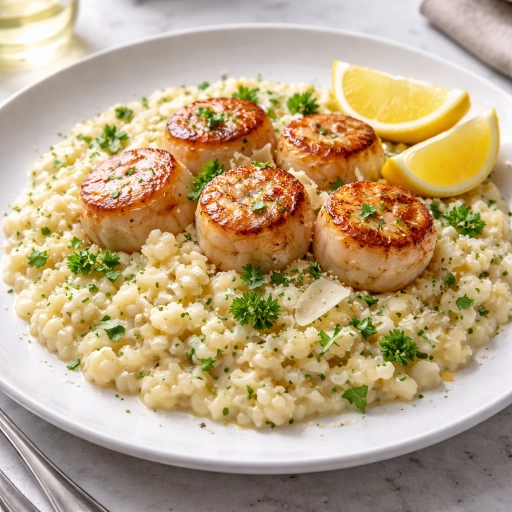 Scallop Risotto