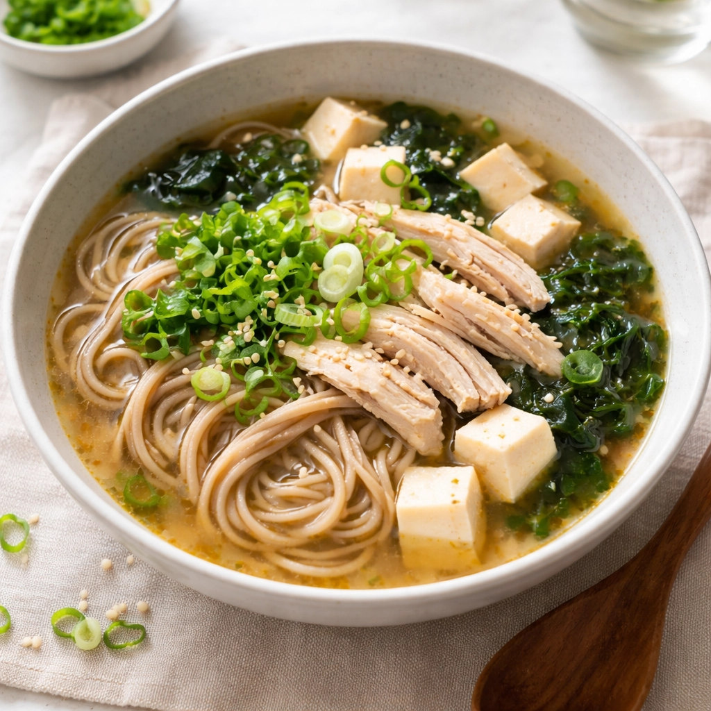 Miso Soba Soup