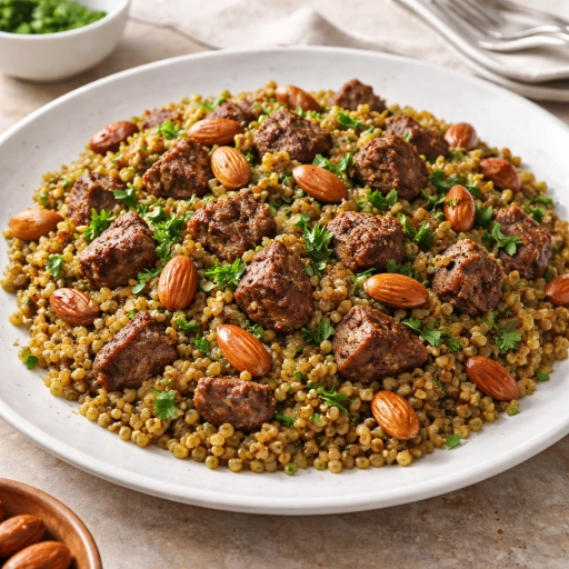 Freekeh bil Lahmeh