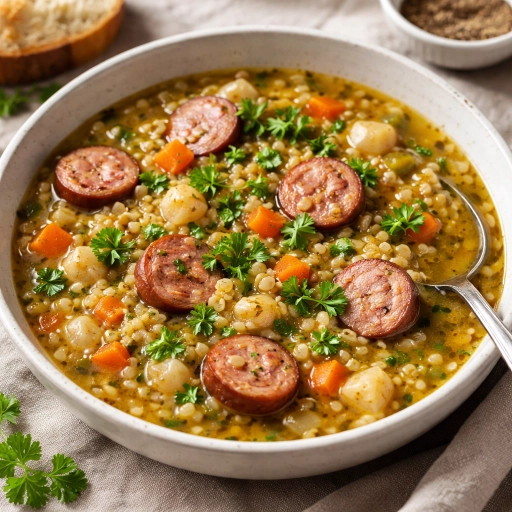 Dinkelsuppe