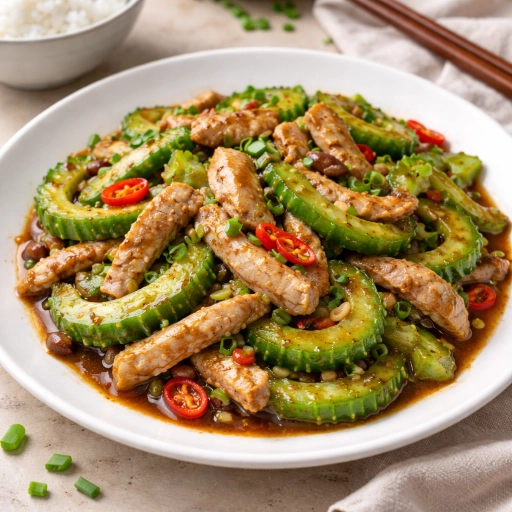 Ku Gua Chao Rou