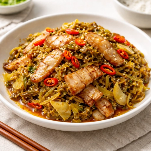 Suan Cai Chao Rou Mo