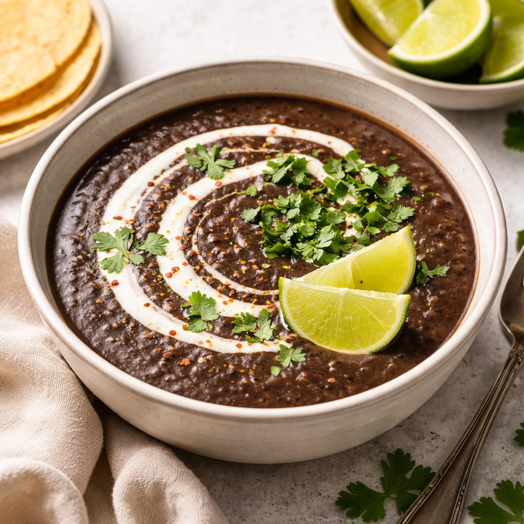 Sopa de Frijol Negro