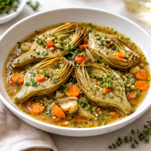 Artichauts a la Barigoule