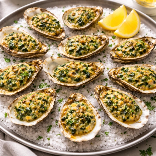 Oysters Rockefeller
