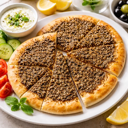 Manakish bi Zaatar