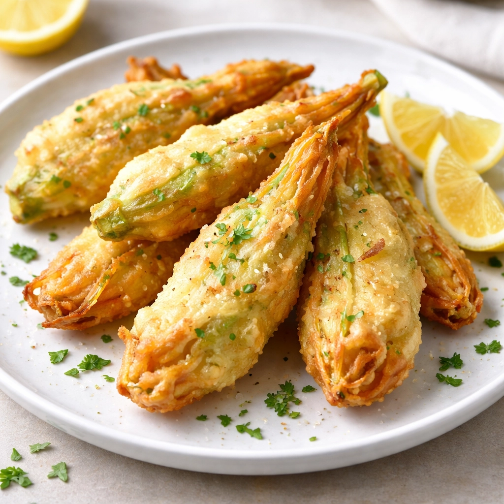 Fiori di Zucca Fritti